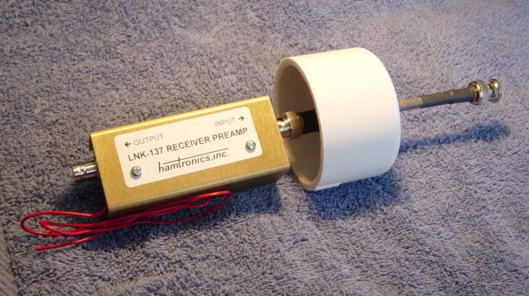 Preamp in PVC Tubing